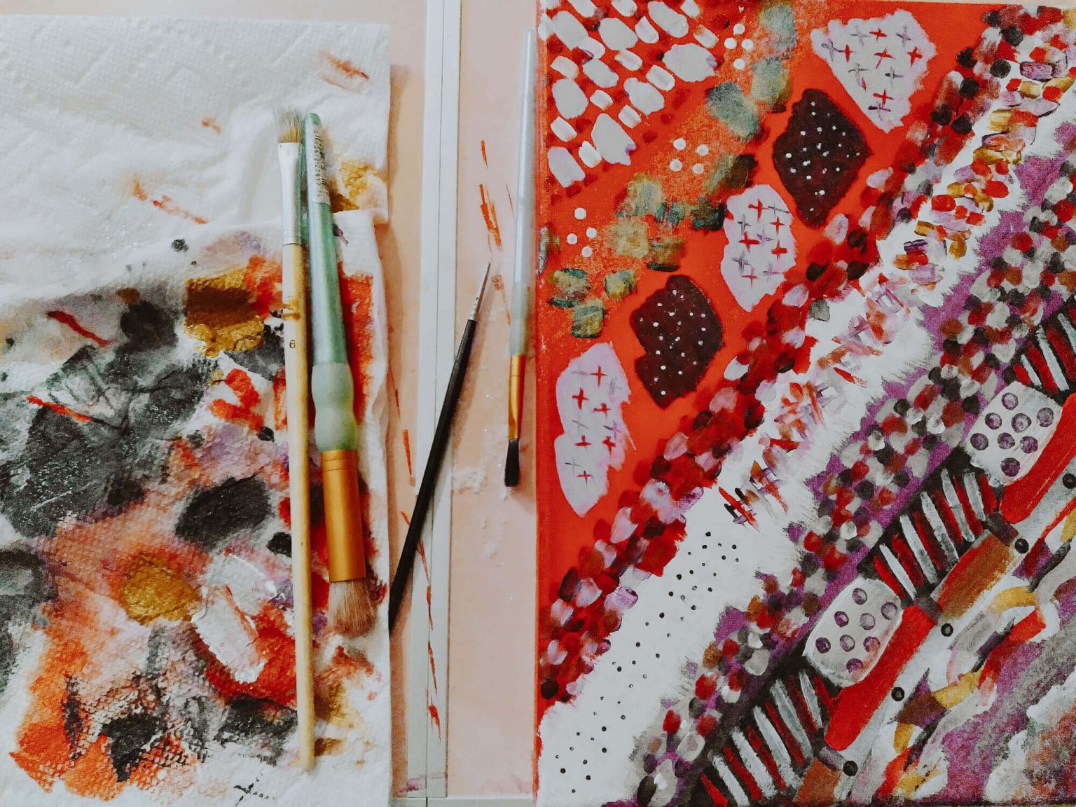 How to Make Abstract Art 4 Tips Tami Creates