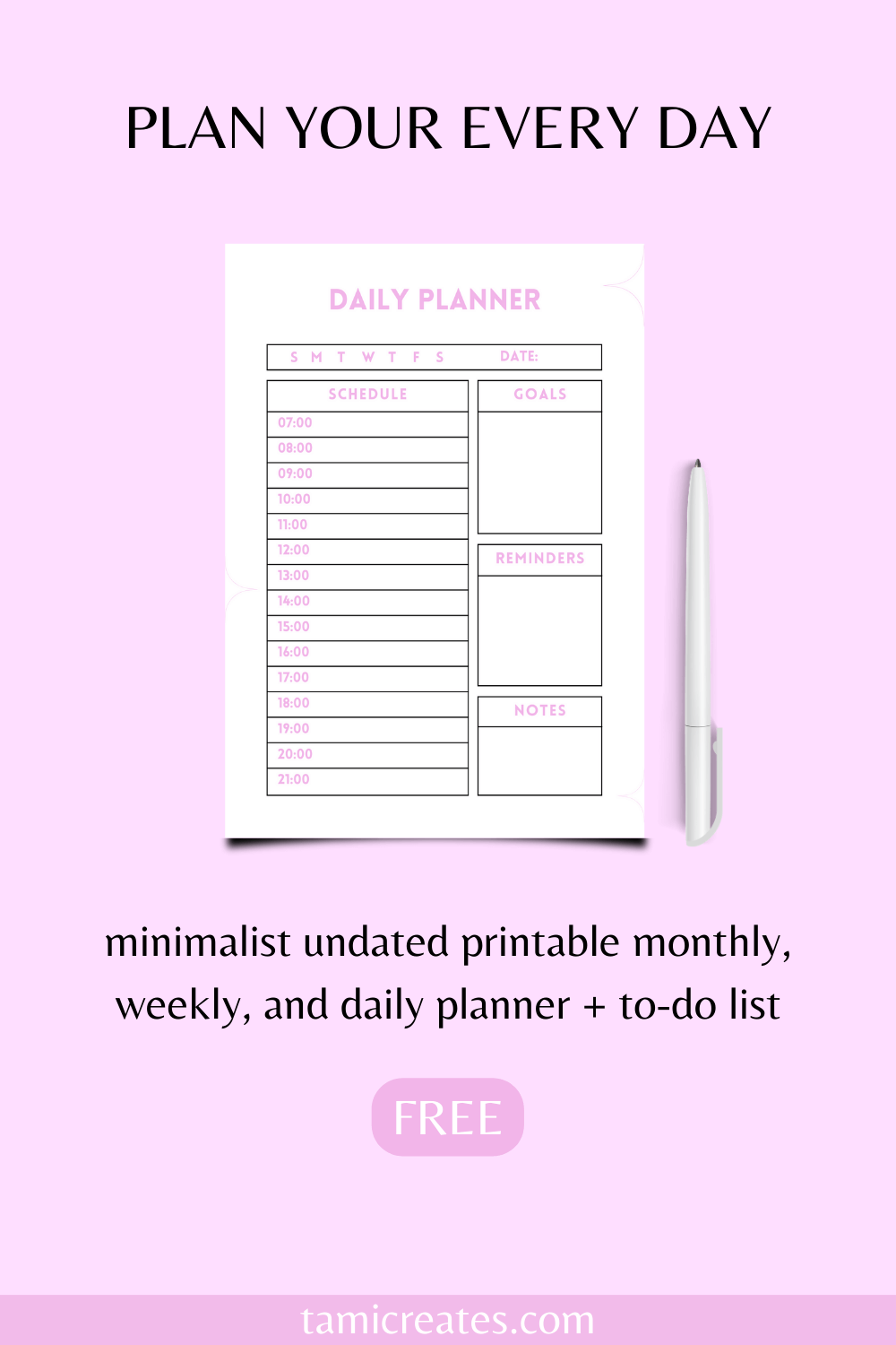 Here's how to be more productive, manage your time better, and get more done every single day. Plus a free printable 5-page planner! #freeplanner #freeprintable #printableplanner #productivity