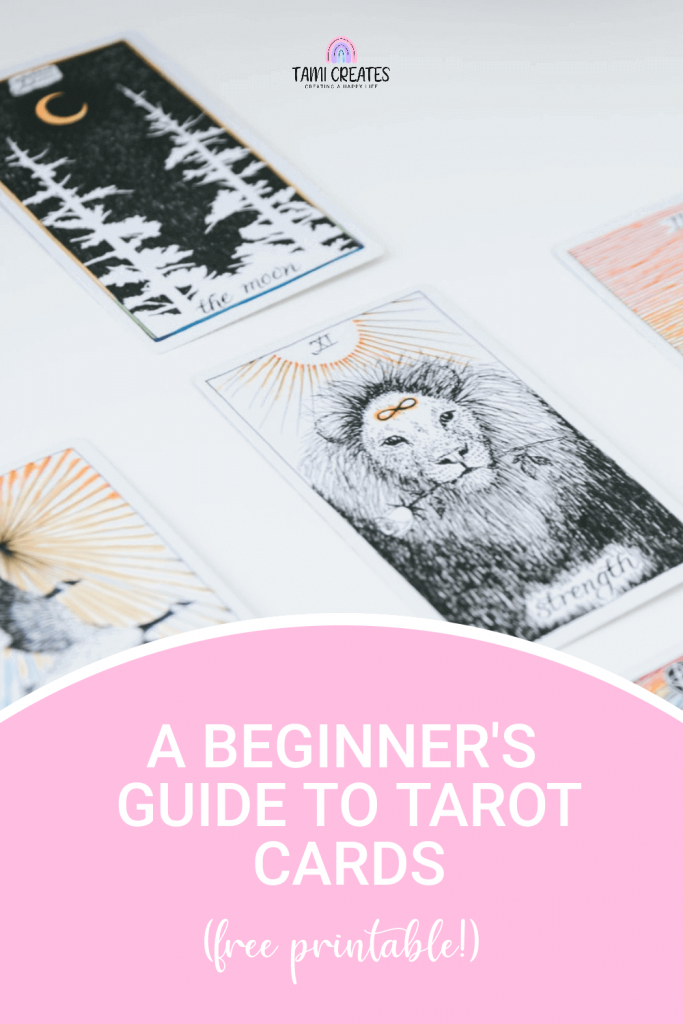 It can be hard to know where to start with tarot cards. Here's a beginner's guide to tarot cards, plus a free printable!